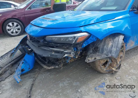 2023 Honda Civic Type R Touring z USA, uszkodzony, nr VIN JHMFL5G40PX002449